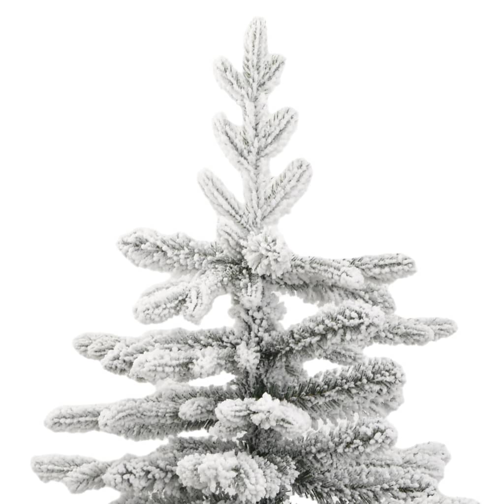 Kunstkerstboom Met Scharnieren En Sneeuw 1