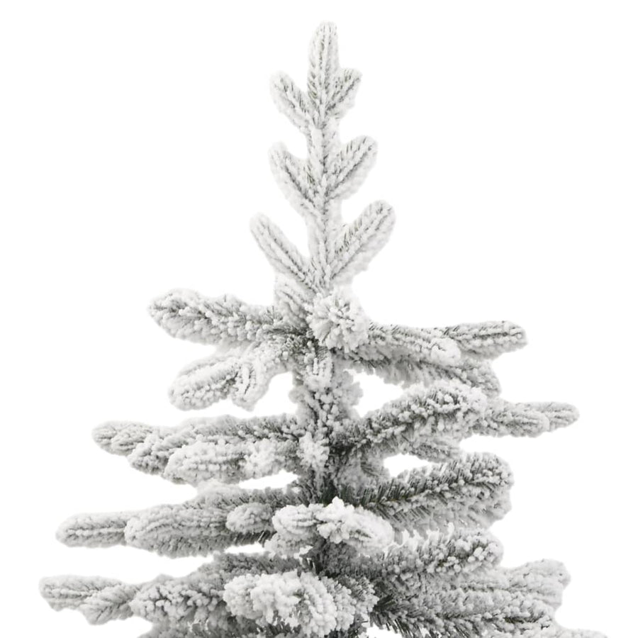 Kunstkerstboom Met Scharnieren En Sneeuw 1