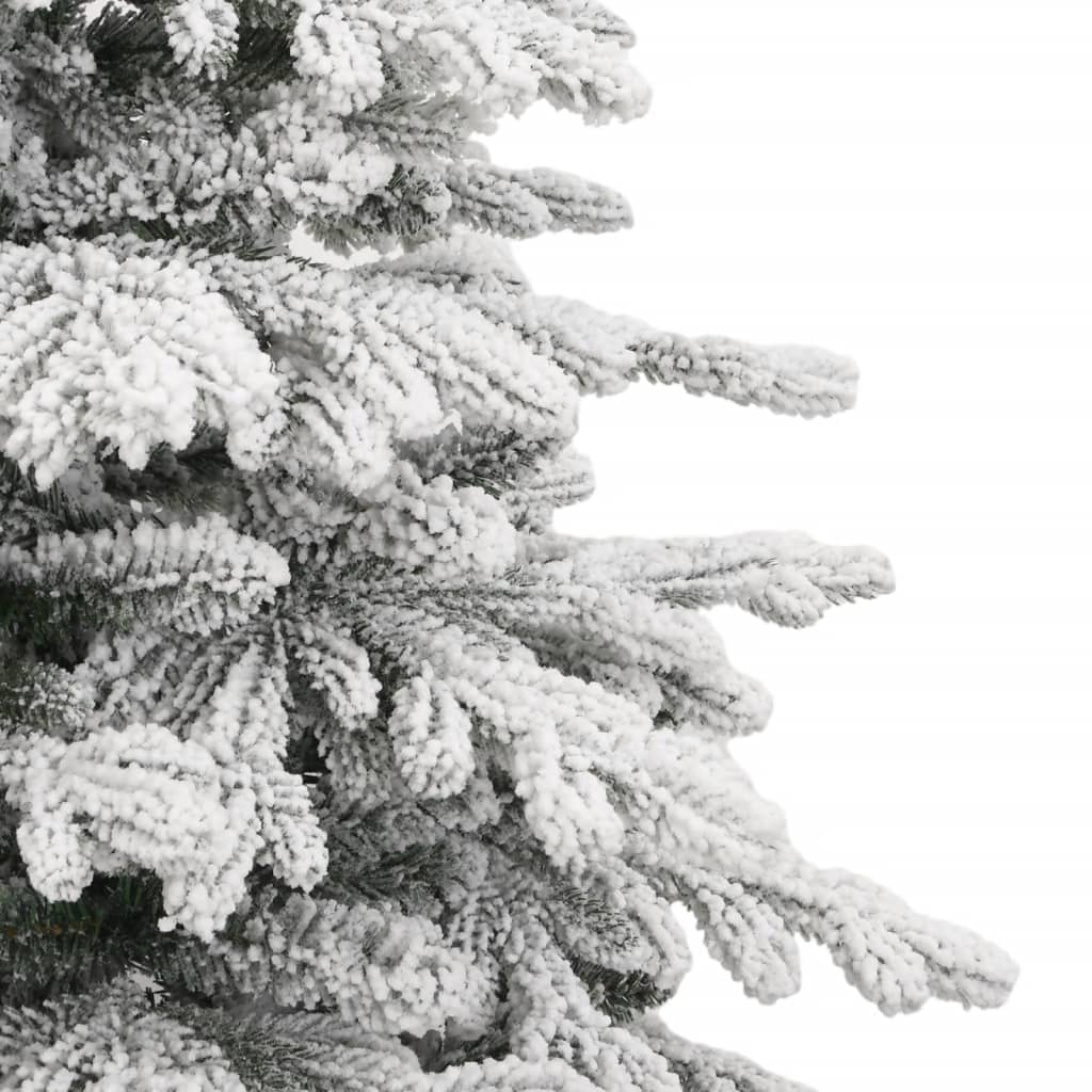 Kunstkerstboom Met Scharnieren En Sneeuw 1