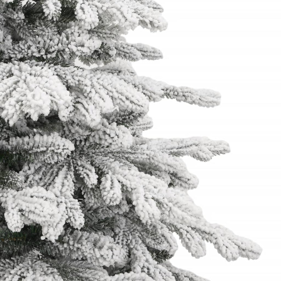 Kunstkerstboom Met Scharnieren En Sneeuw 1