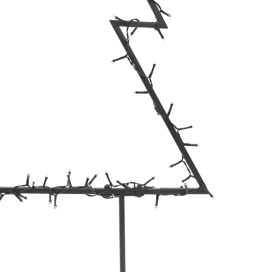 Kerstverlichting Kerstboom Met Grondpinnen 115 Led's 90 Cm