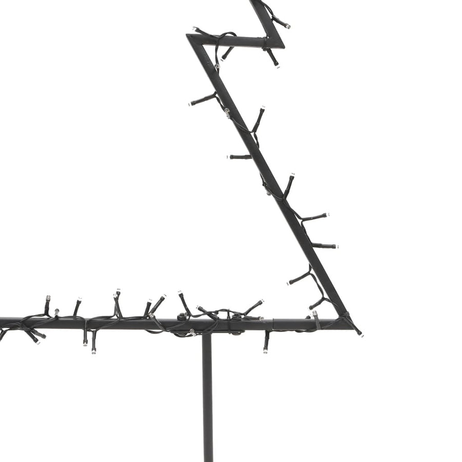 Kerstverlichting Kerstboom Met Grondpinnen 80 Led's 60 Cm