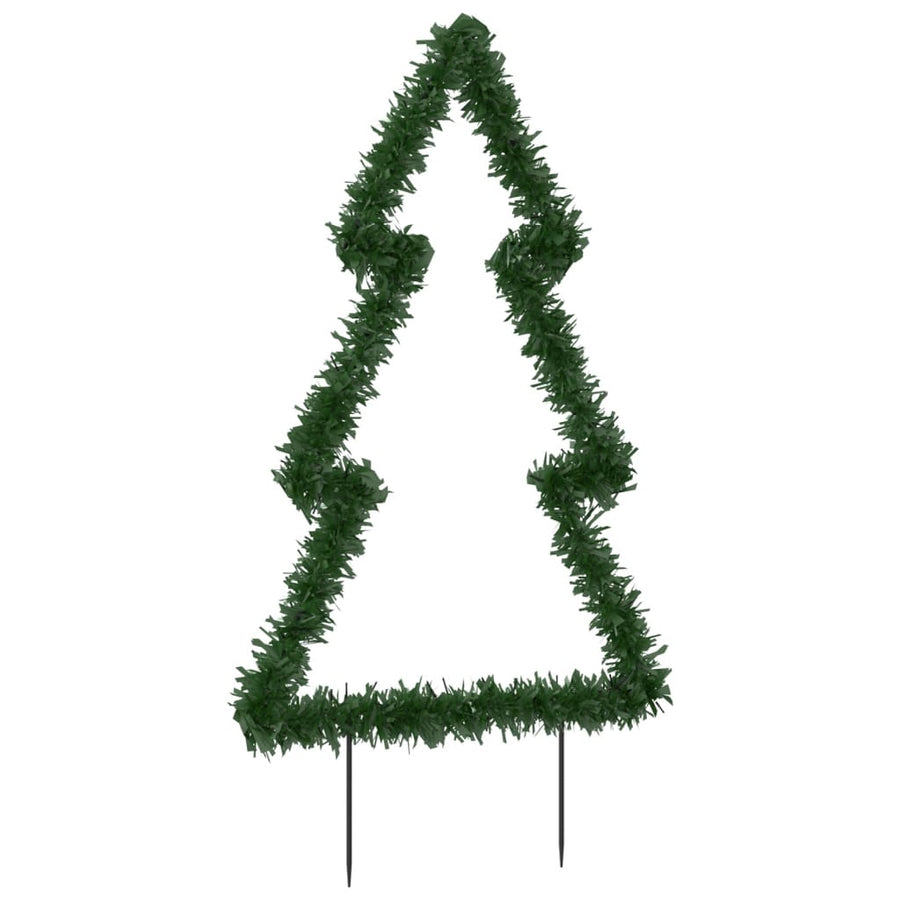 Kerstverlichting Met Grondpinnen Boom 115 Led's 90 Cm