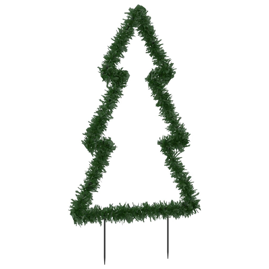 Kerstverlichting Kerstboom Met Grondpinnen 80 Led's 60 Cm