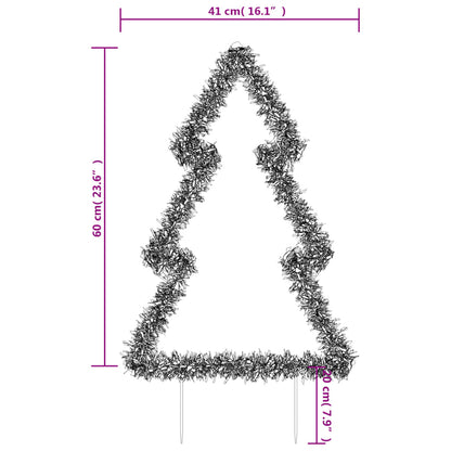 Kerstverlichting Kerstboom Met Grondpinnen 80 Led's 60 Cm