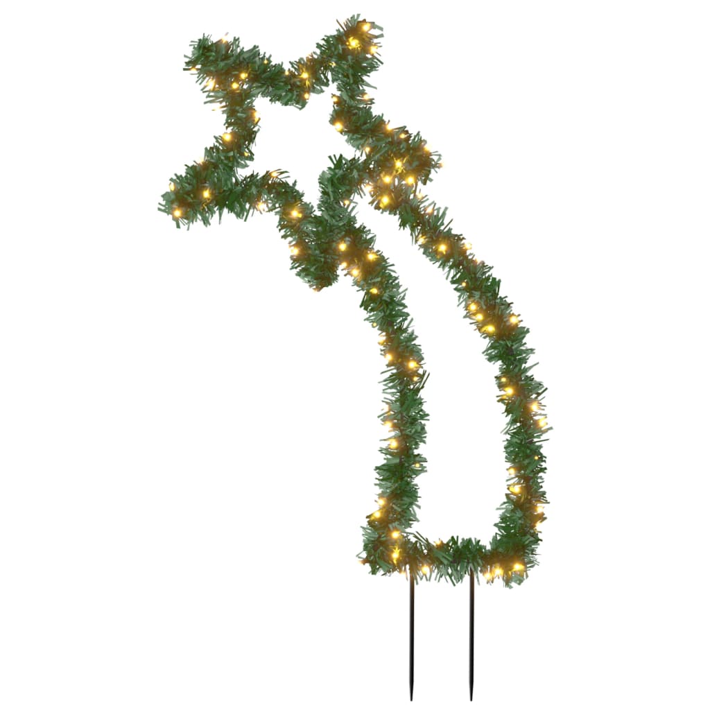 Kerstverlichting Meteoor Met Grondpinnen 115 Led's 89 Cm