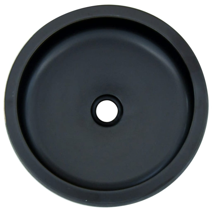 Opzetwasbak Rond Φ41X14 Cm Keramiek Zwart En Blauw