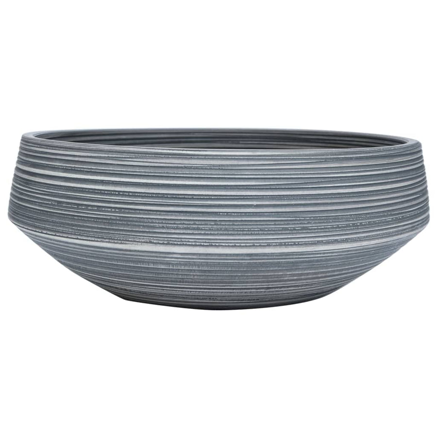 Opzetwasbak Rond Φ41X14 Cm Keramiek Grijs