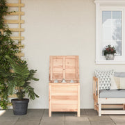 Garden storage box 50x49x56.5 cm solid spruce wood