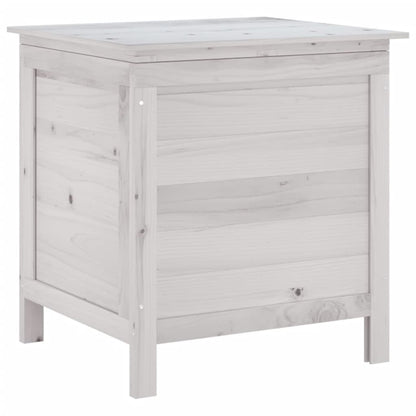 Tuinbox 50X49X56,5 Cm Massief Vurenhout Wit