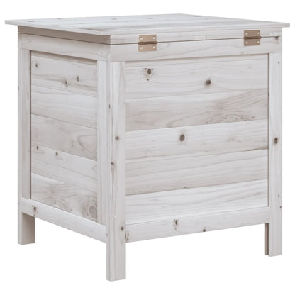 Tuinbox 50X49X56,5 Cm Massief Vurenhout Wit