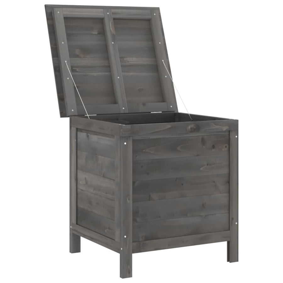 Tuinbox 50X49X56,5 Cm Massief Vurenhout Antracietkleurig
