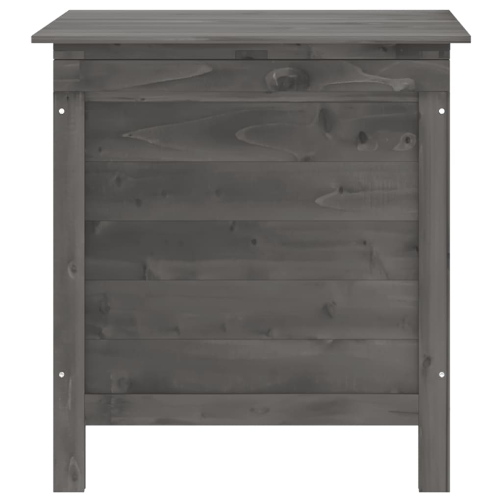 Tuinbox 50X49X56,5 Cm Massief Vurenhout Antracietkleurig