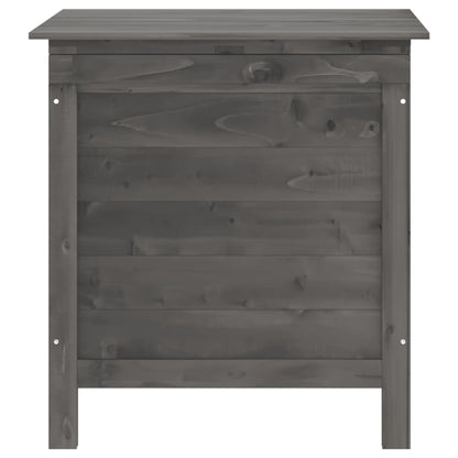 Tuinbox 50X49X56,5 Cm Massief Vurenhout Antracietkleurig