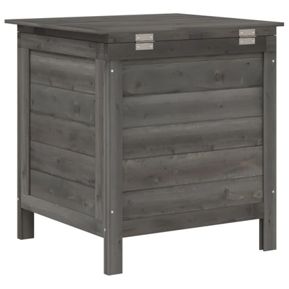 Tuinbox 50X49X56,5 Cm Massief Vurenhout Antracietkleurig