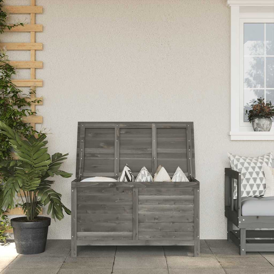 Tuinbox 99X49,5X58,5 Cm Massief Vurenhout Kleurig 99 x 49.5 x 58.5 cm