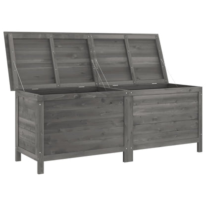 Tuinbox 150X50X56,5 Cm Massief Vurenhout Antracietkleurig