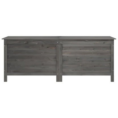 Tuinbox 150X50X56,5 Cm Massief Vurenhout Antracietkleurig