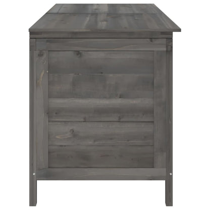 Tuinbox 150X50X56,5 Cm Massief Vurenhout Antracietkleurig