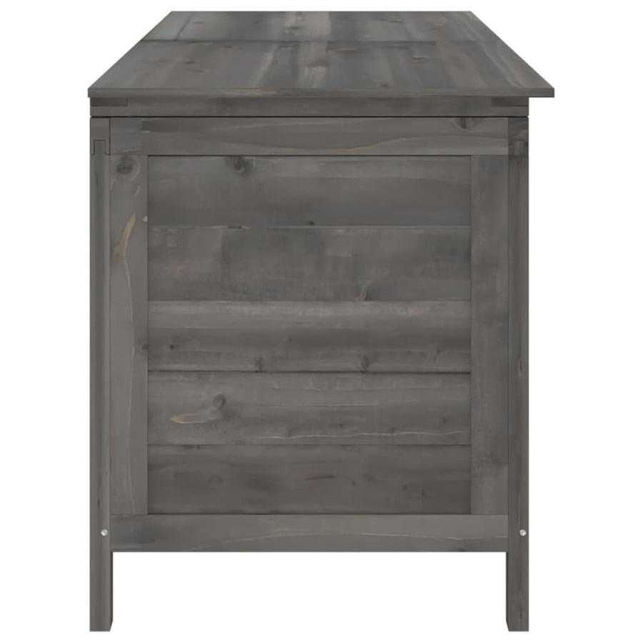 Tuinbox 150X50X56,5 Cm Massief Vurenhout Antracietkleurig