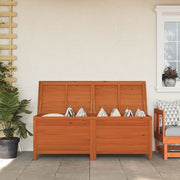 Garden Storage Box 150x50x56.5 cm Solid Pine Wood Brown