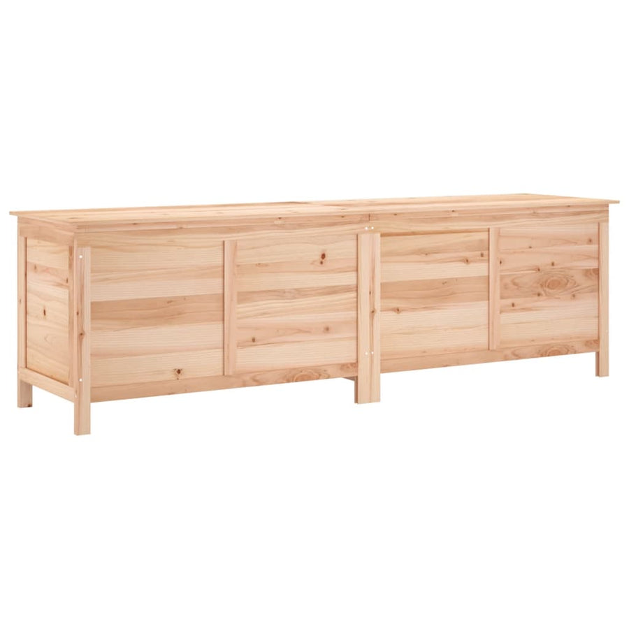 Tuinbox 198,5X50X56,5 Cm Massief Vurenhout