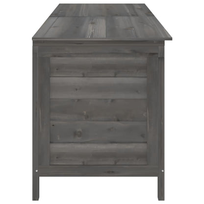 Tuinbox 198,5X50X56,5 Cm Massief Vurenhout Antracietkleurig