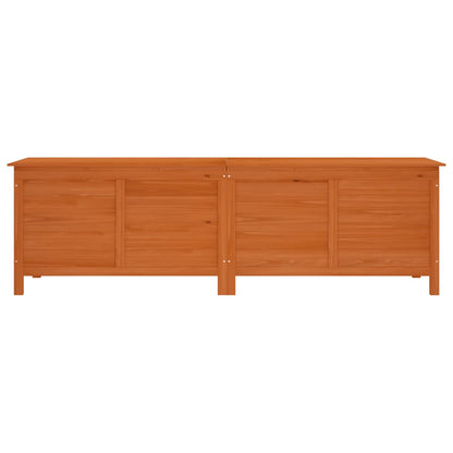 Tuinbox 198,5X50X56,5 Cm Massief Vurenhout Bruin
