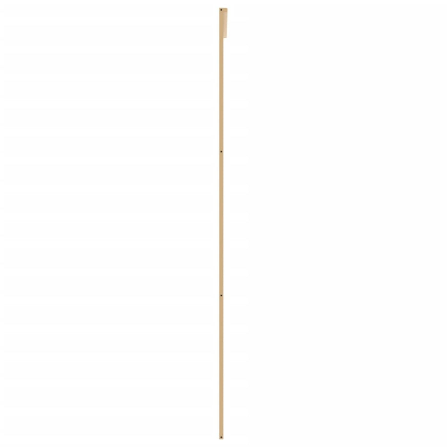 Schuifdeur 102,5X205 Cm Helder Esg-Glas En Aluminium Goudkleur