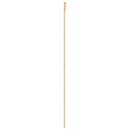 Schuifdeur 102,5x205 cm helder ESG-glas en aluminium goudkleur 102.5 x 205 cm Doorzichtig