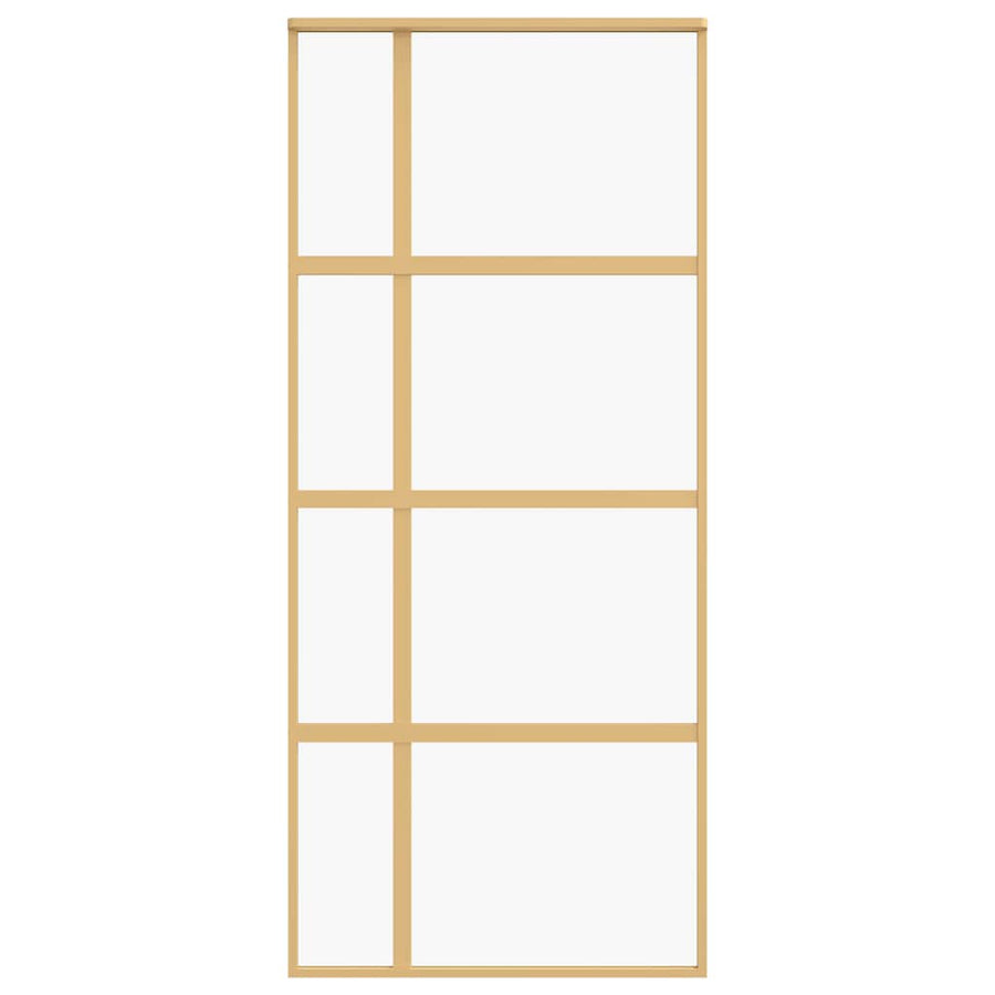 Schuifdeur Helder Esg-Glas En Aluminium Kleurig 1