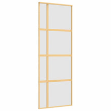 Schuifdeur Esg-Glas En Aluminium Kleurig Goud 76 x 205 cm