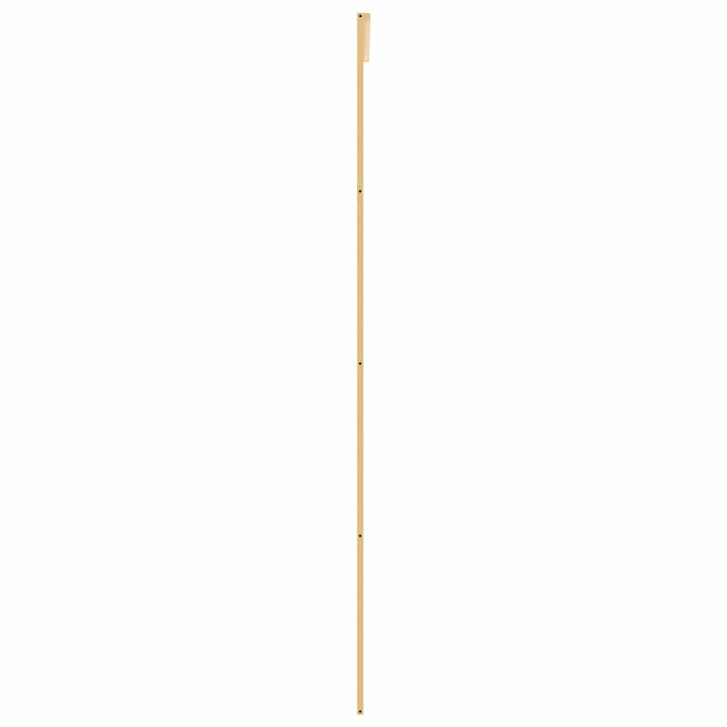 Schuifdeur Esg-Glas En Aluminium Kleurig Goud 76 x 205 cm