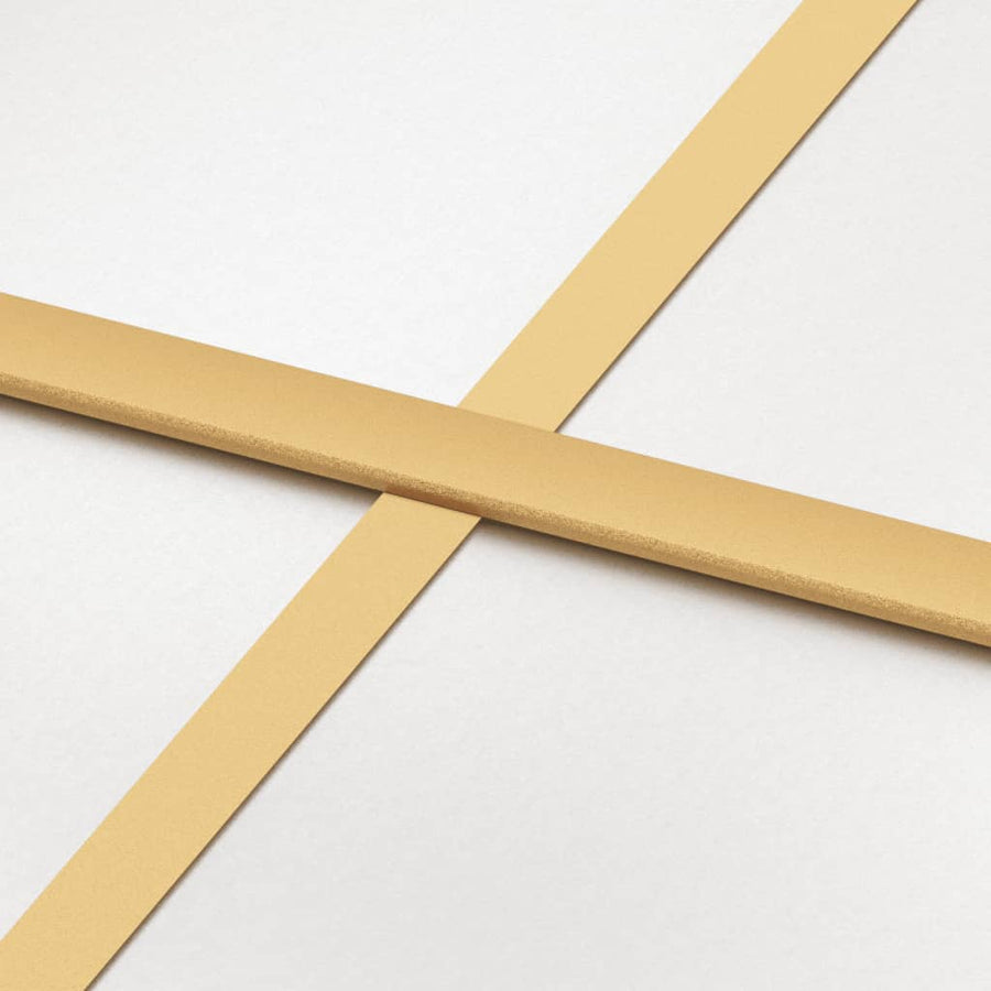Schuifdeur 90x205 cm mat ESG-glas en aluminium goudkleurig 90 x 205 cm Mat