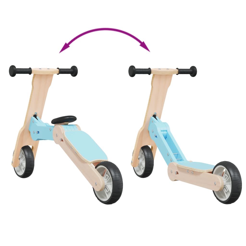 Kinderstep 2-In-1 lichtblauw