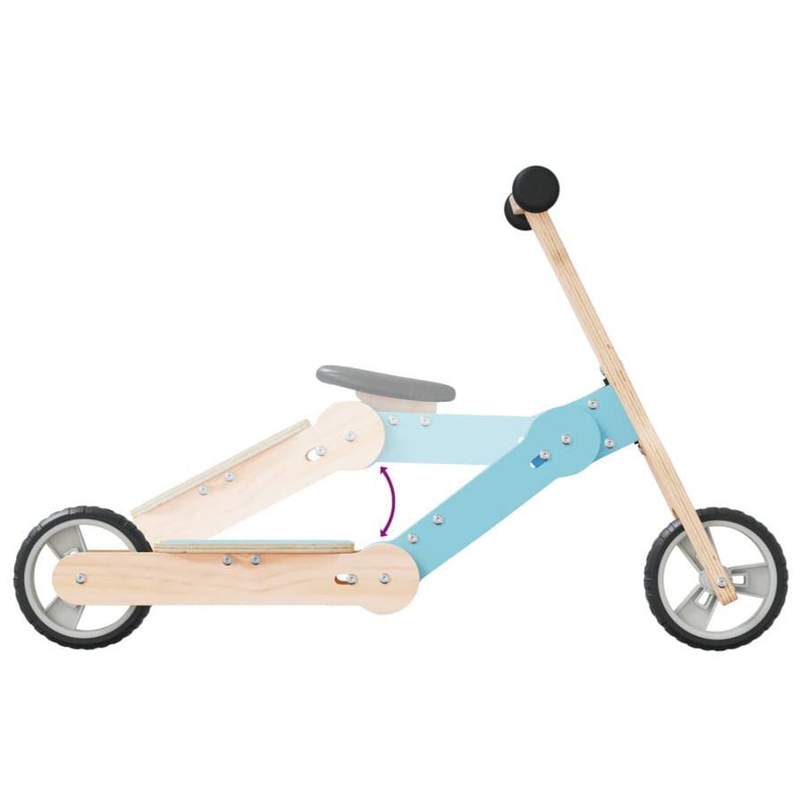 Kinderstep 2-In-1 lichtblauw
