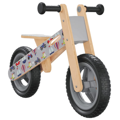 Loopfiets Voor Kinderen Met Print Grijs