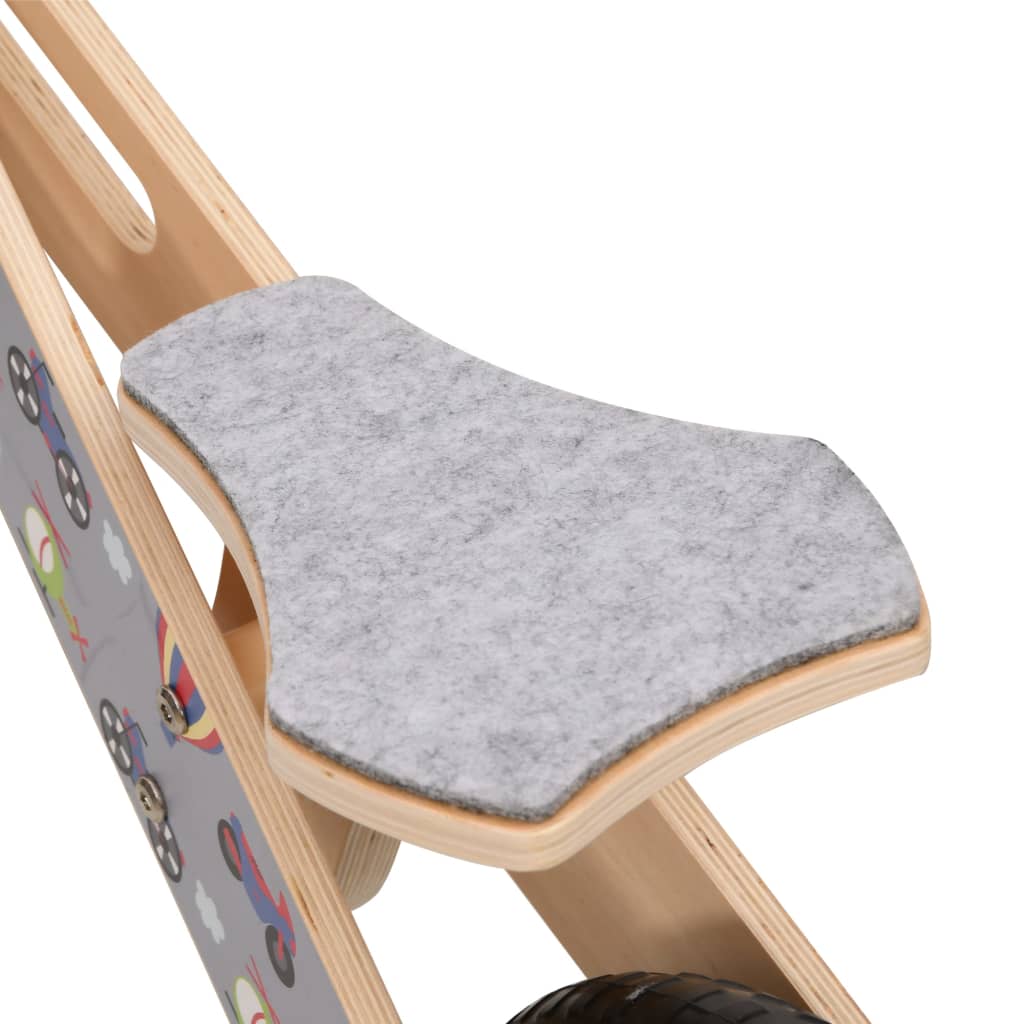 Loopfiets Voor Kinderen Met Print Grijs