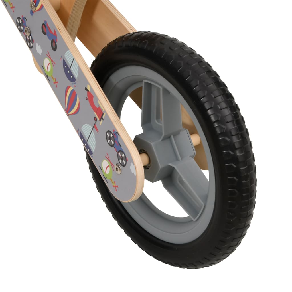 Loopfiets Voor Kinderen Met Print Grijs