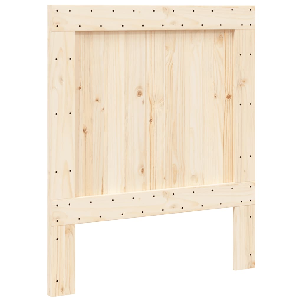 Hoofdbord 80X104 Cm Massief Grenenhout