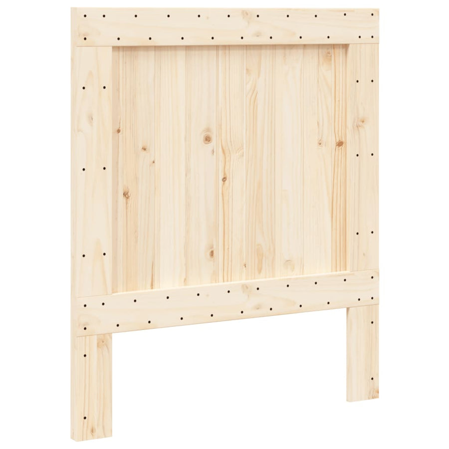 Hoofdbord 80X104 Cm Massief Grenenhout