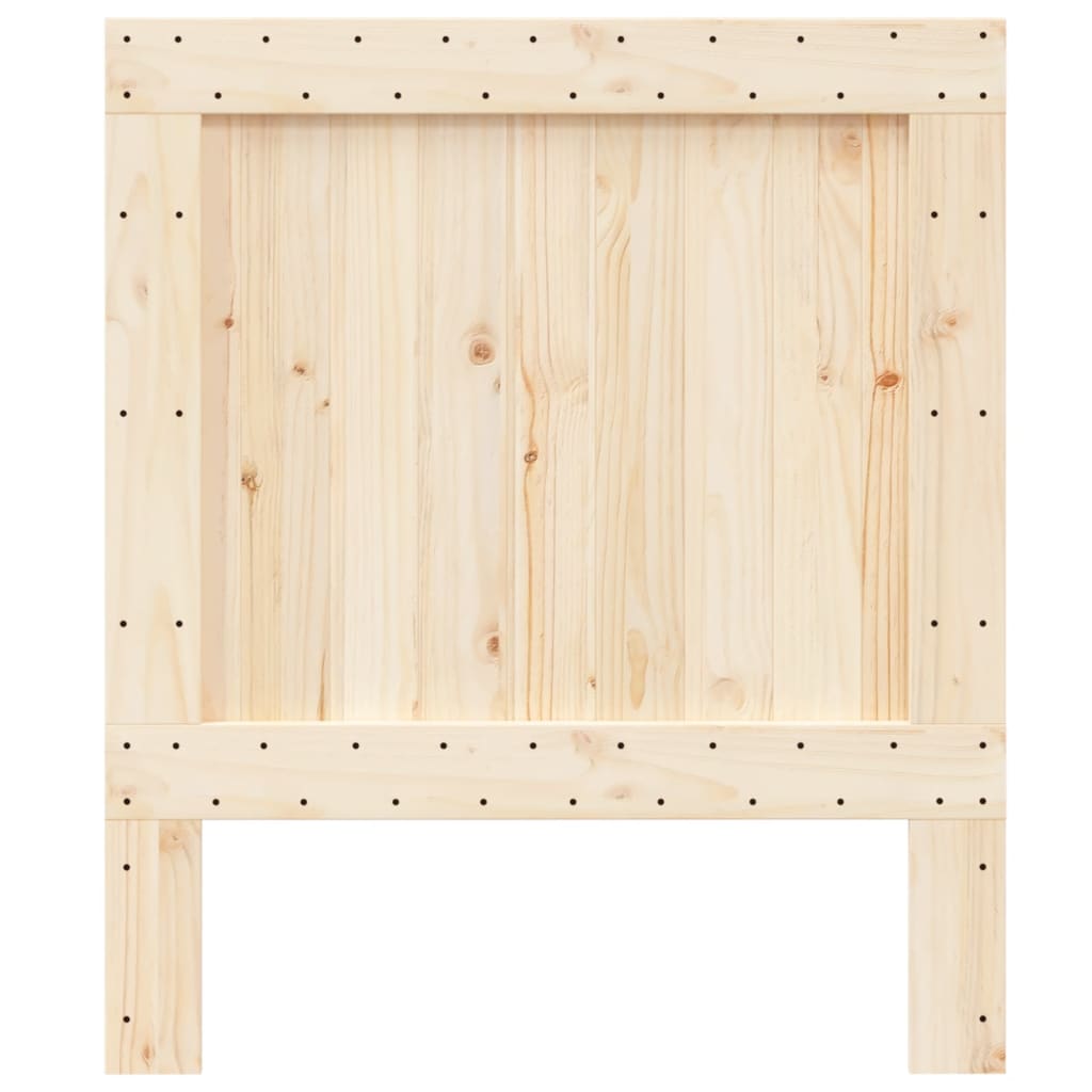 Hoofdbord 80X104 Cm Massief Grenenhout