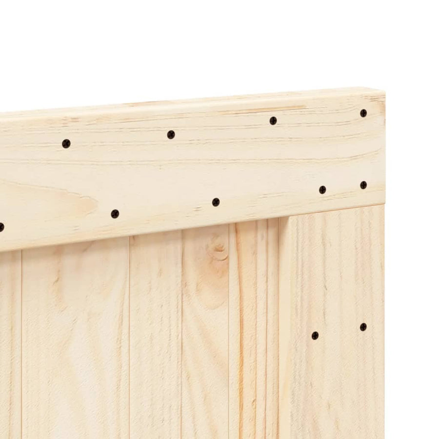 Hoofdbord 80X104 Cm Massief Grenenhout