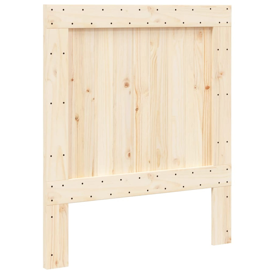 Hoofdbord 90X104 Cm Massief Grenenhout