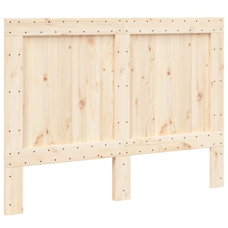 Hoofdbord 140X104 Cm Massief Grenenhout