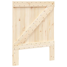 Hoofdbord 80X104 Cm Massief Grenenhout