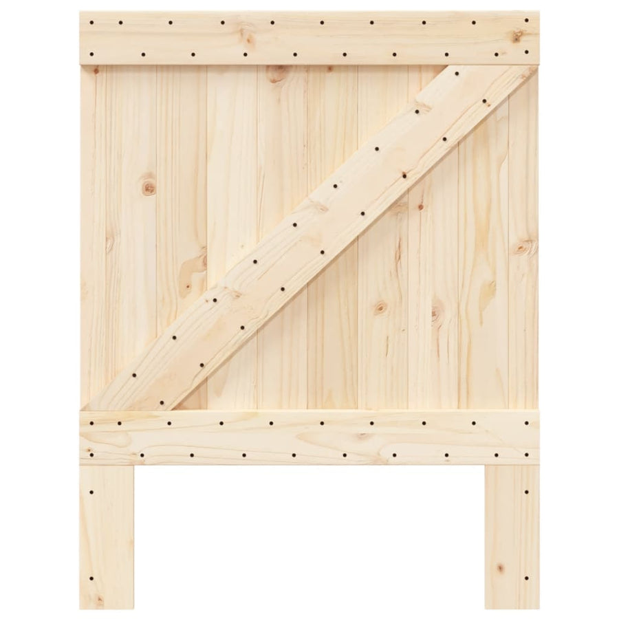 Hoofdbord 80X104 Cm Massief Grenenhout