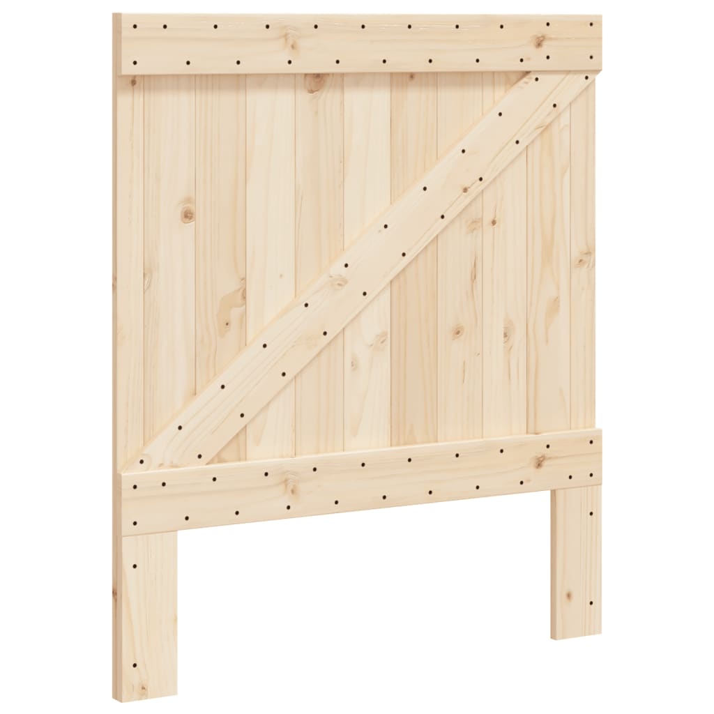 Hoofdbord 90X104 Cm Massief Grenenhout