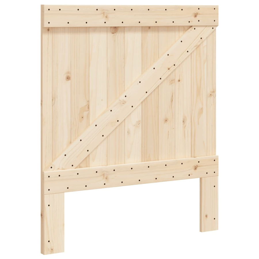 Hoofdbord 90X104 Cm Massief Grenenhout