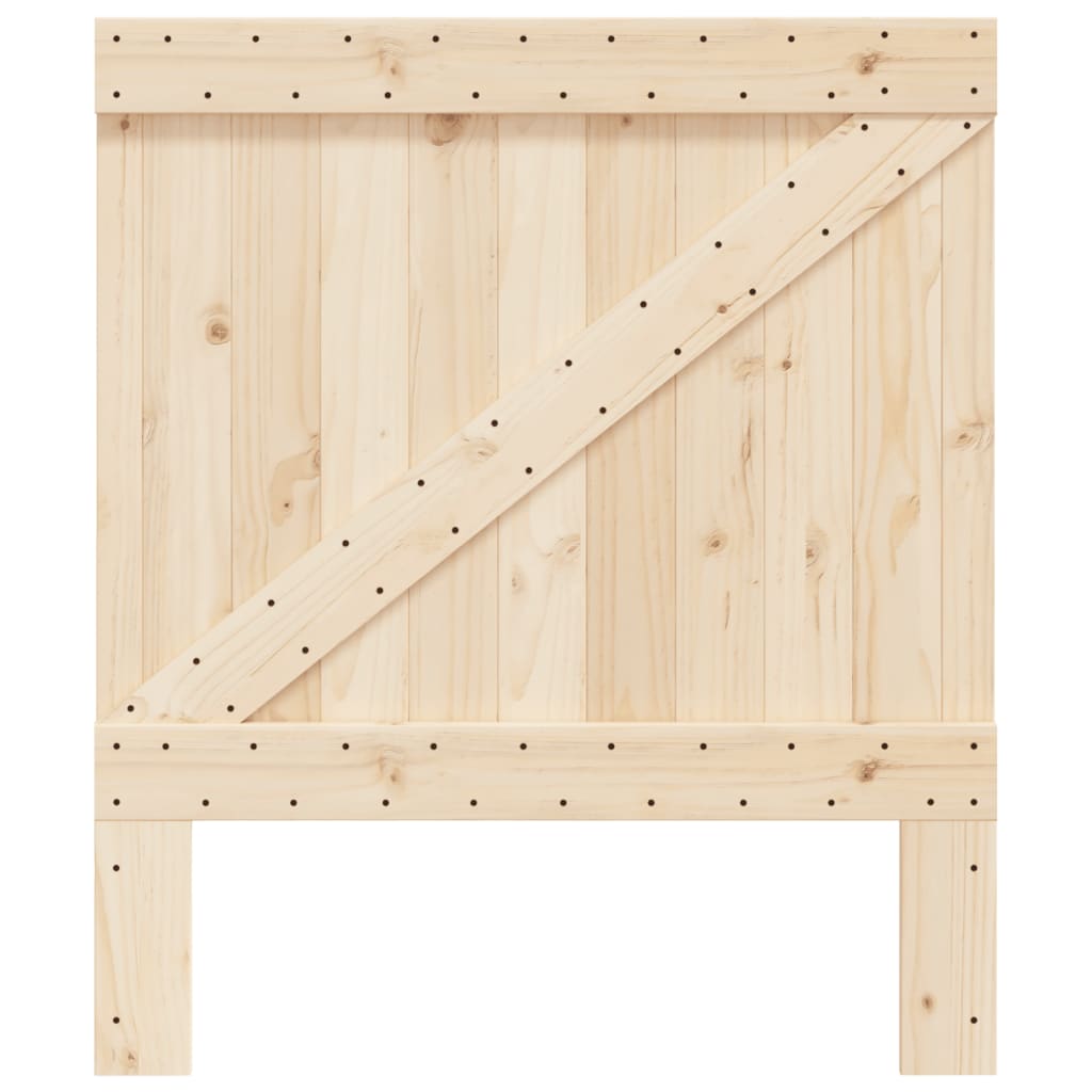 Hoofdbord 90X104 Cm Massief Grenenhout